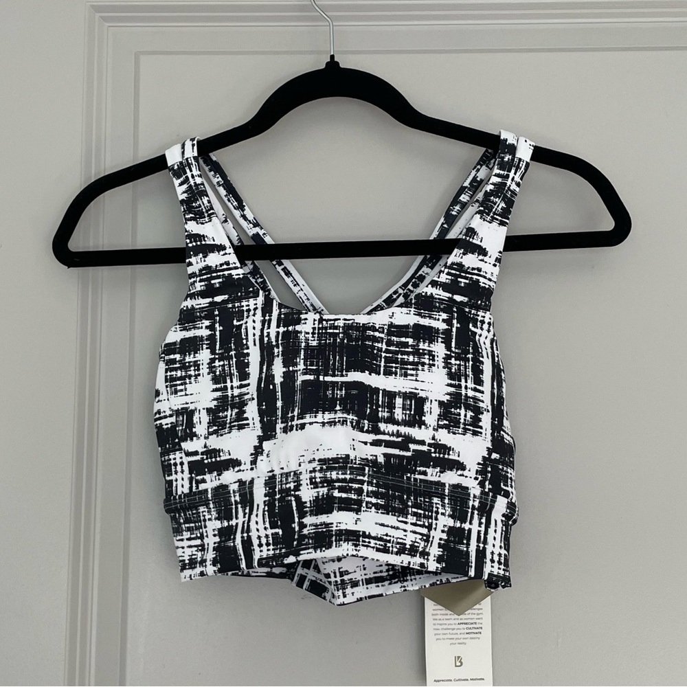 BuffBunny Rosa Sports Bra V2 Triggered Print- Size Small